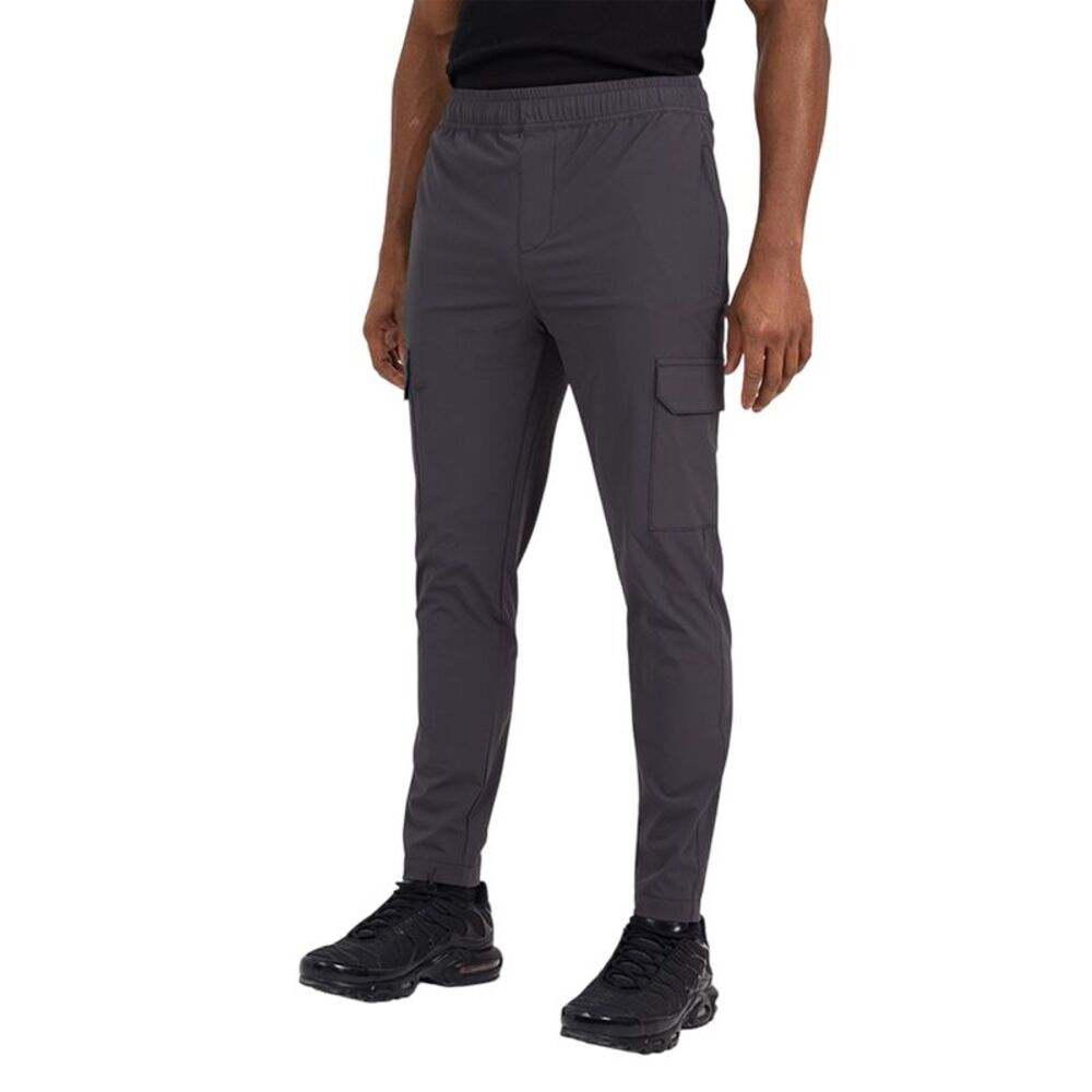 Brave Soul Mens Ripstop Cargo Pants / Dark Grey
